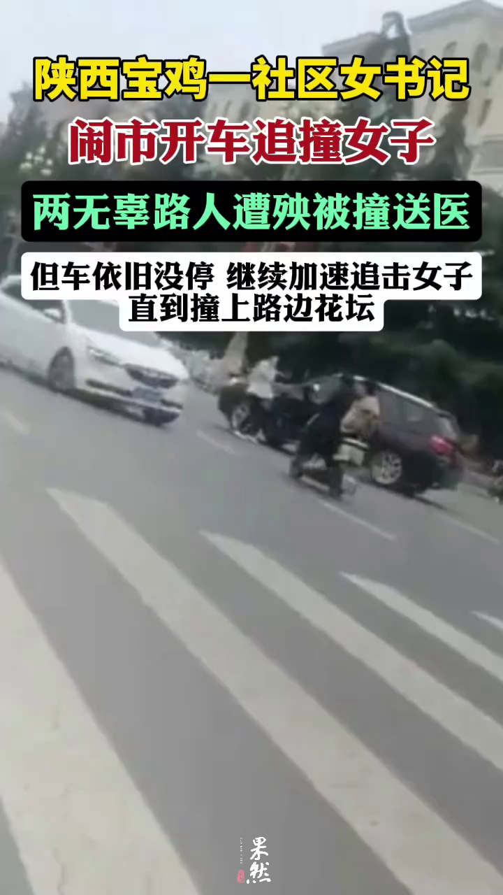 司机系当地一社区张姓书记。公开信息显示，此人为女性，系当地区人大代表。（上游新闻）