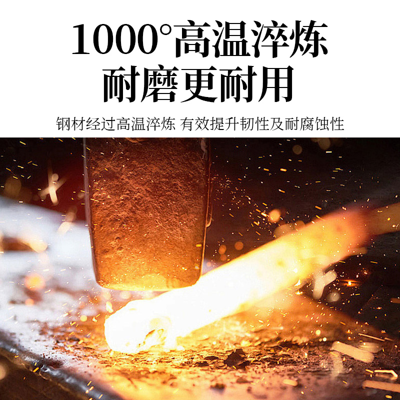 高密菜刀邵铁匠刀具套装厨房菜刀家用厨师专用菜刀组合斩骨切片刀商品图8
