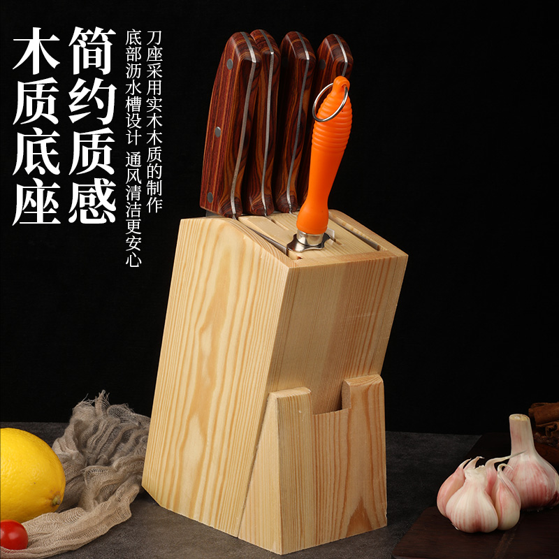 高密菜刀邵铁匠刀具套装组合厨房菜刀家用切菜刀厨师专用全套刀具厨房厨刀商品图6