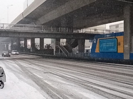 #瑞雪兆丰年，你那里下雪了吗？# 
漫天飘雪花，扬扬洒洒，
