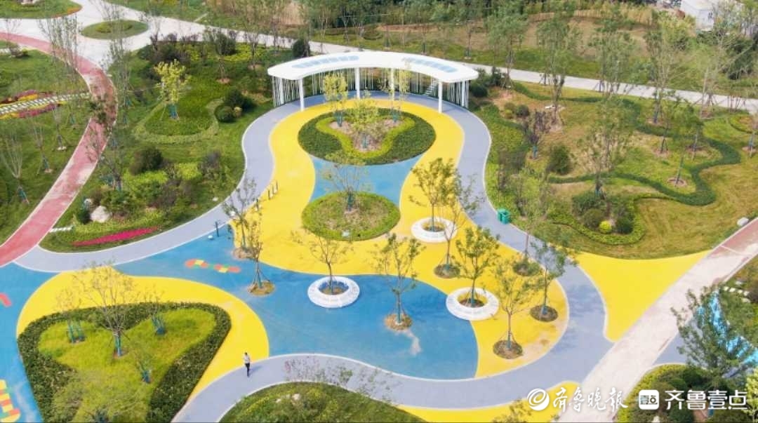 康养、休闲、悦动，济南西部新添一座绿谷公园