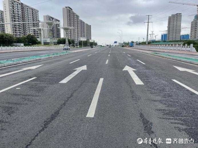 飞跃大道东段基本竣工，济南又一条东西大动脉即将贯通