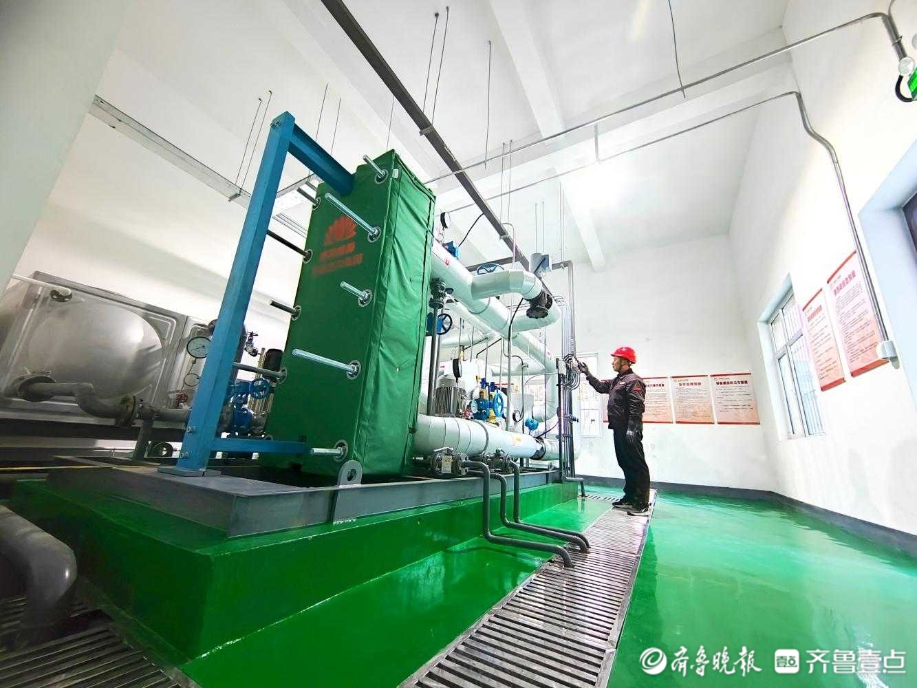 应对寒潮来袭，济南陆续升高供热管网水温