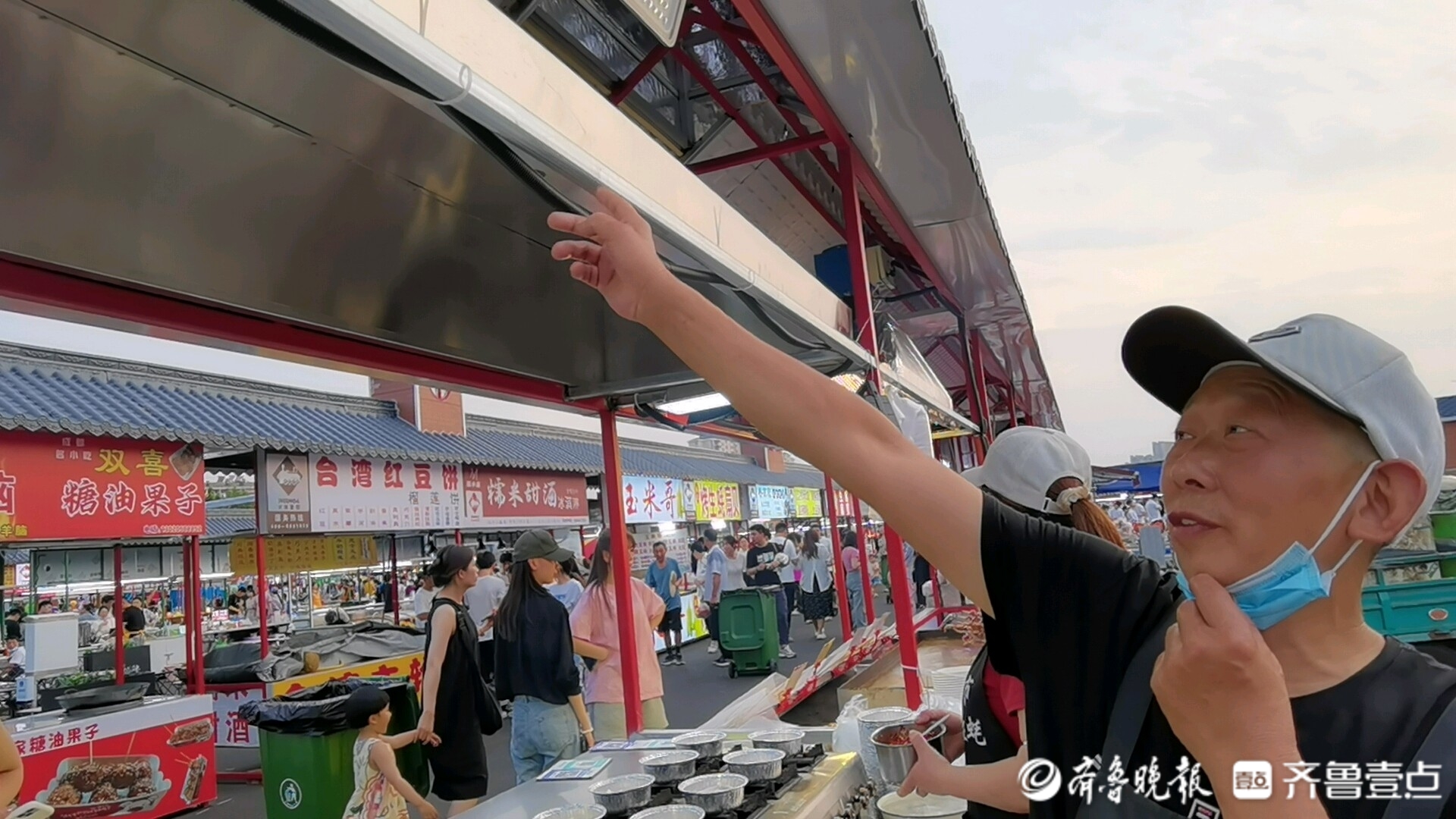 济南最大夜市上新了！火车主题夜市揭开神秘面纱