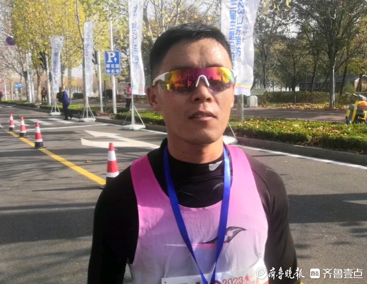 1小时18分！滨州消防员获得男子半马亚军