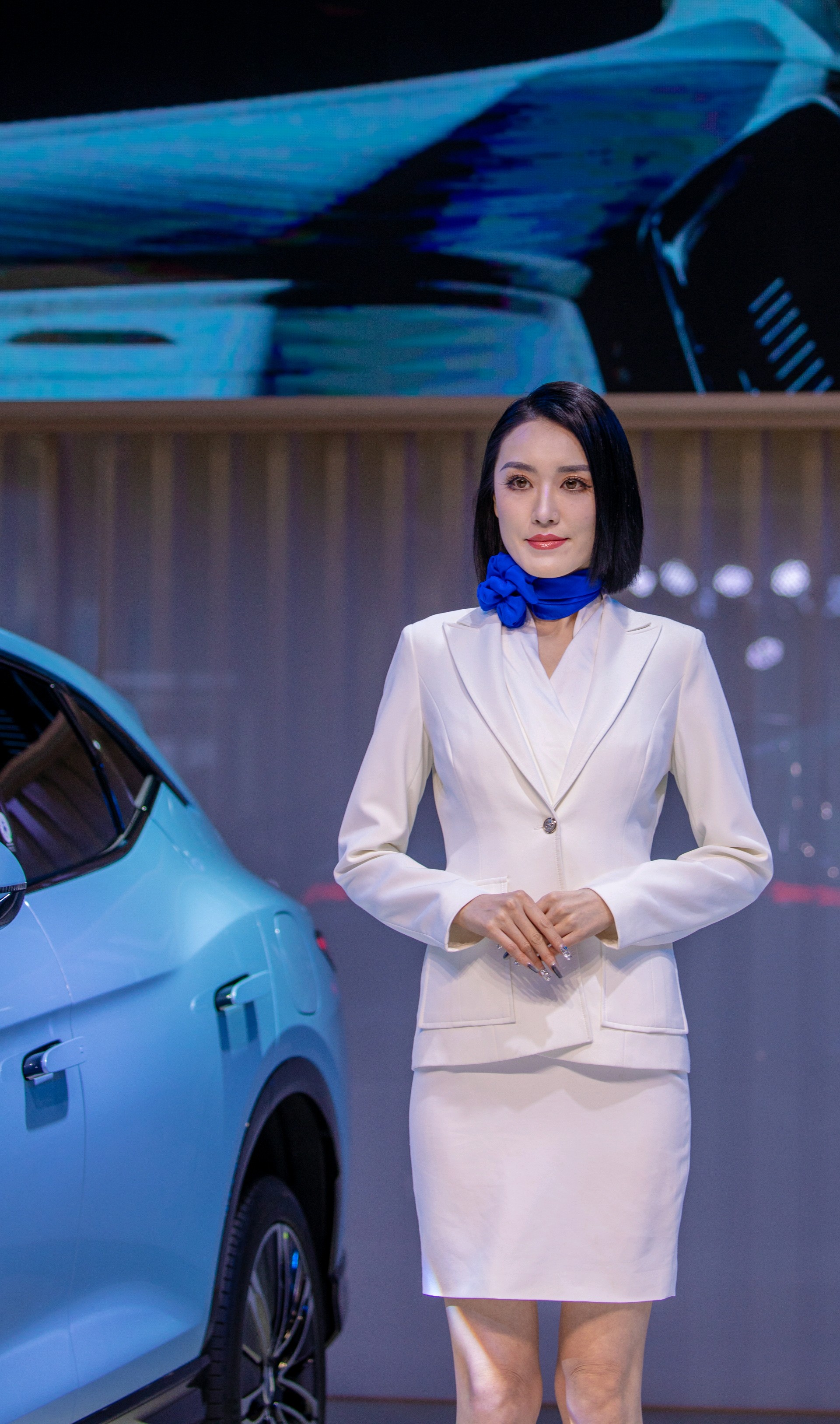 情报员拍客团|工作日逛齐鲁车展！现场依旧人气高涨，热闹非凡