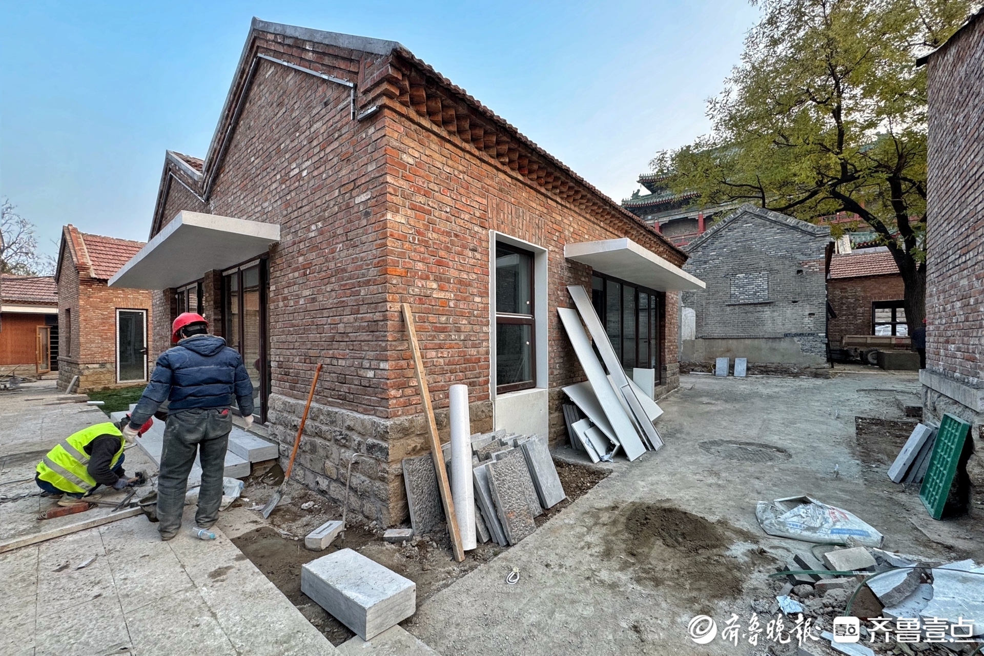 百年老街上新街初露新容，主街即将开放