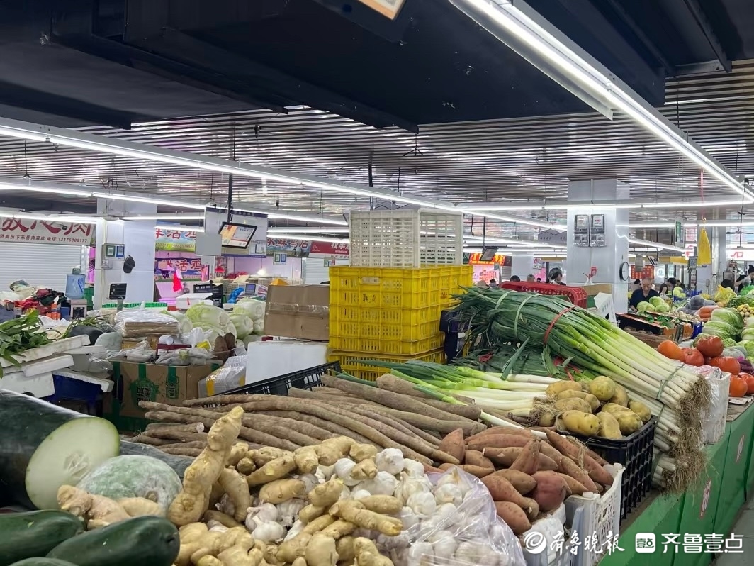 气温逐渐走低，济南市场菜价“稳中有降”