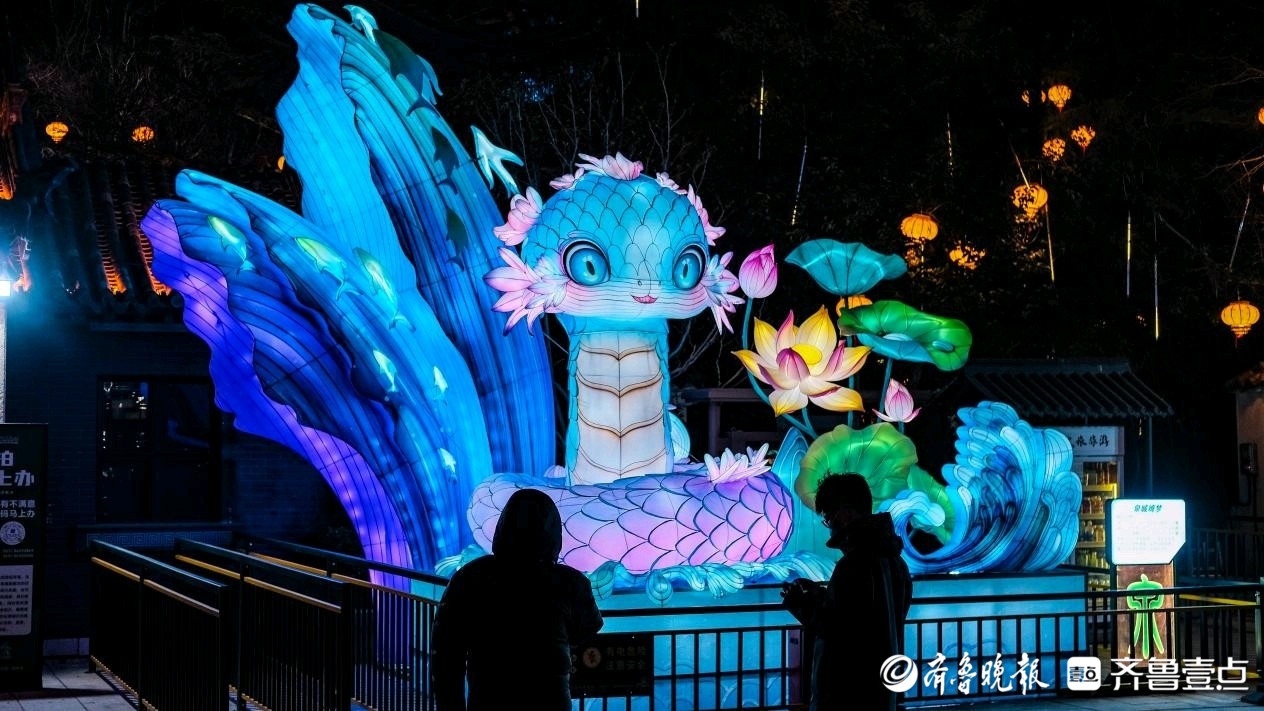 还能这么玩？盘点济南天下第一泉迎春花灯会的“科技与狠活”