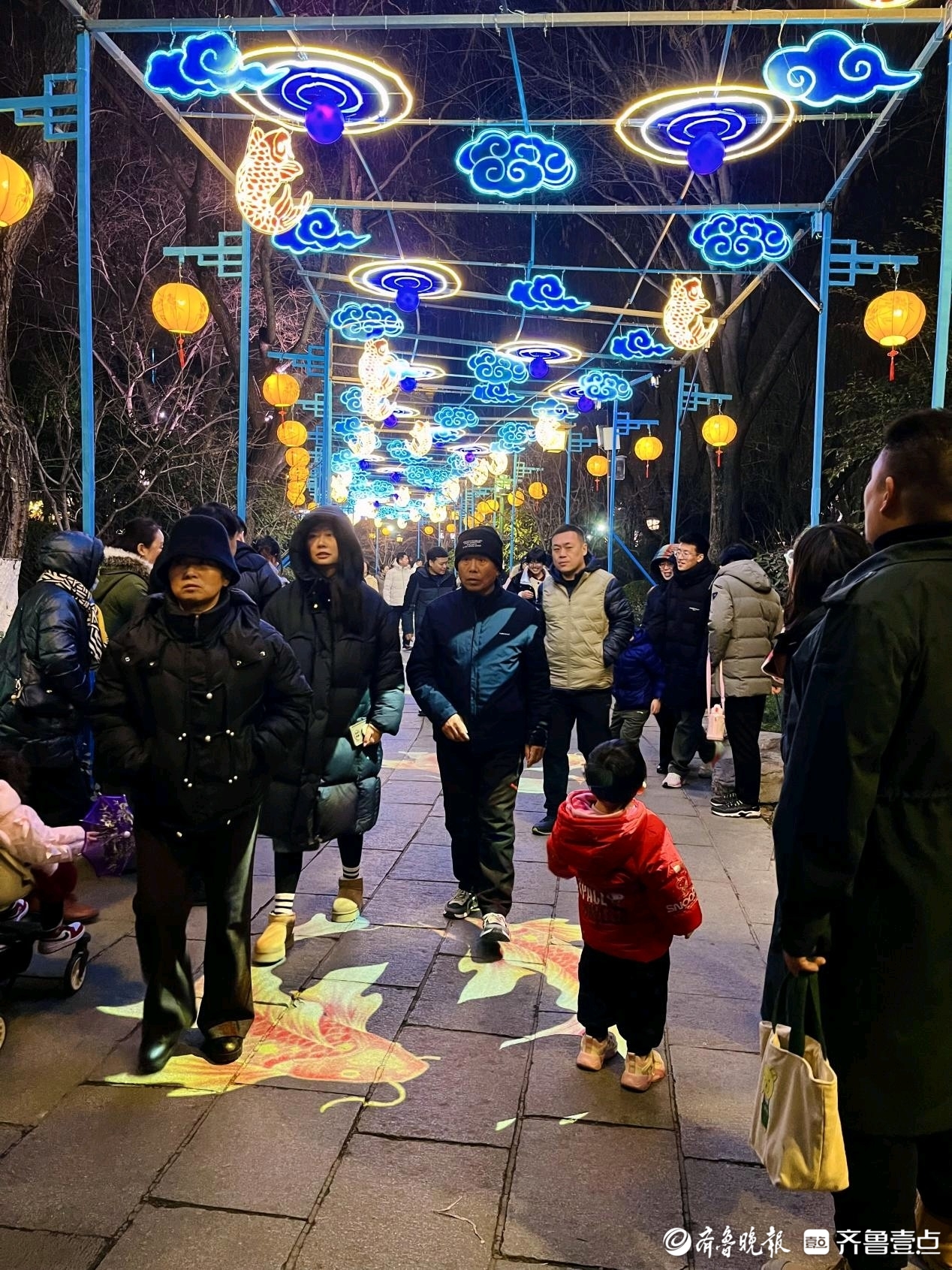 还能这么玩？盘点济南天下第一泉迎春花灯会的“科技与狠活”