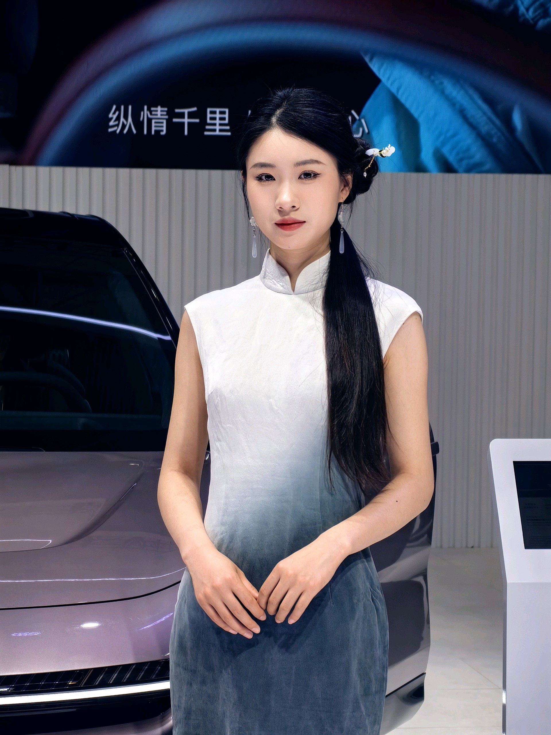 壹点拍客团|看过来！齐鲁春季车展美女云集，争奇斗艳超养眼