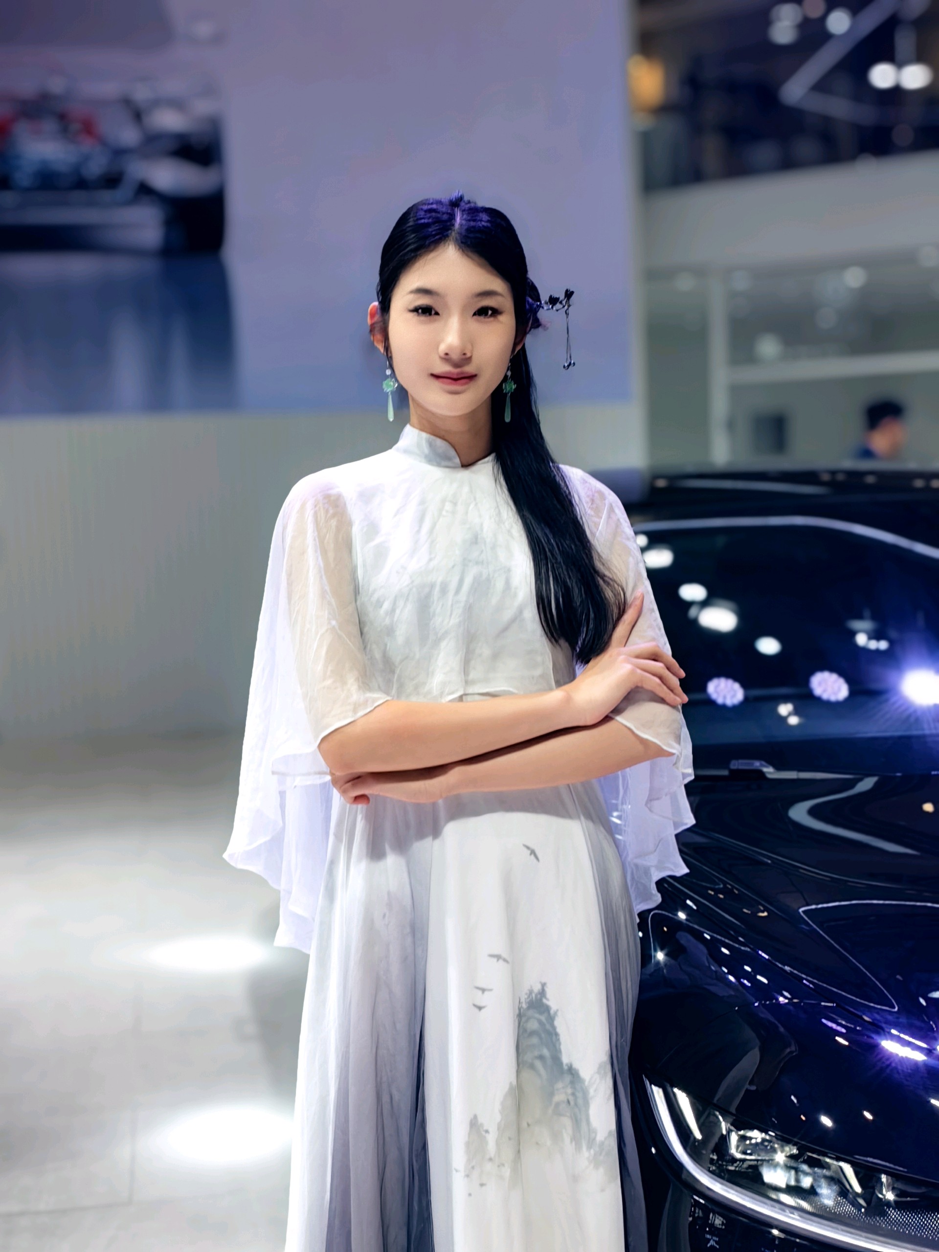 壹点拍客团|看过来！齐鲁春季车展美女云集，争奇斗艳超养眼