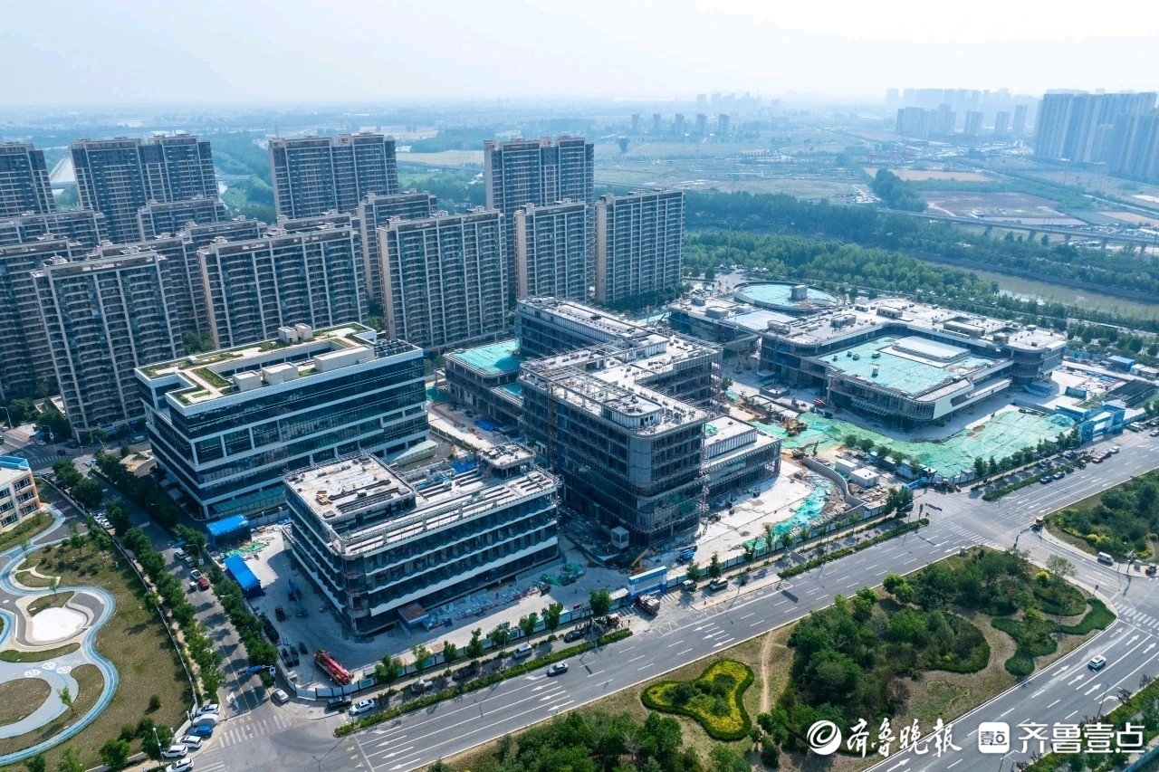 落地华山片区，济南医院迁建项目装饰装修全面推进