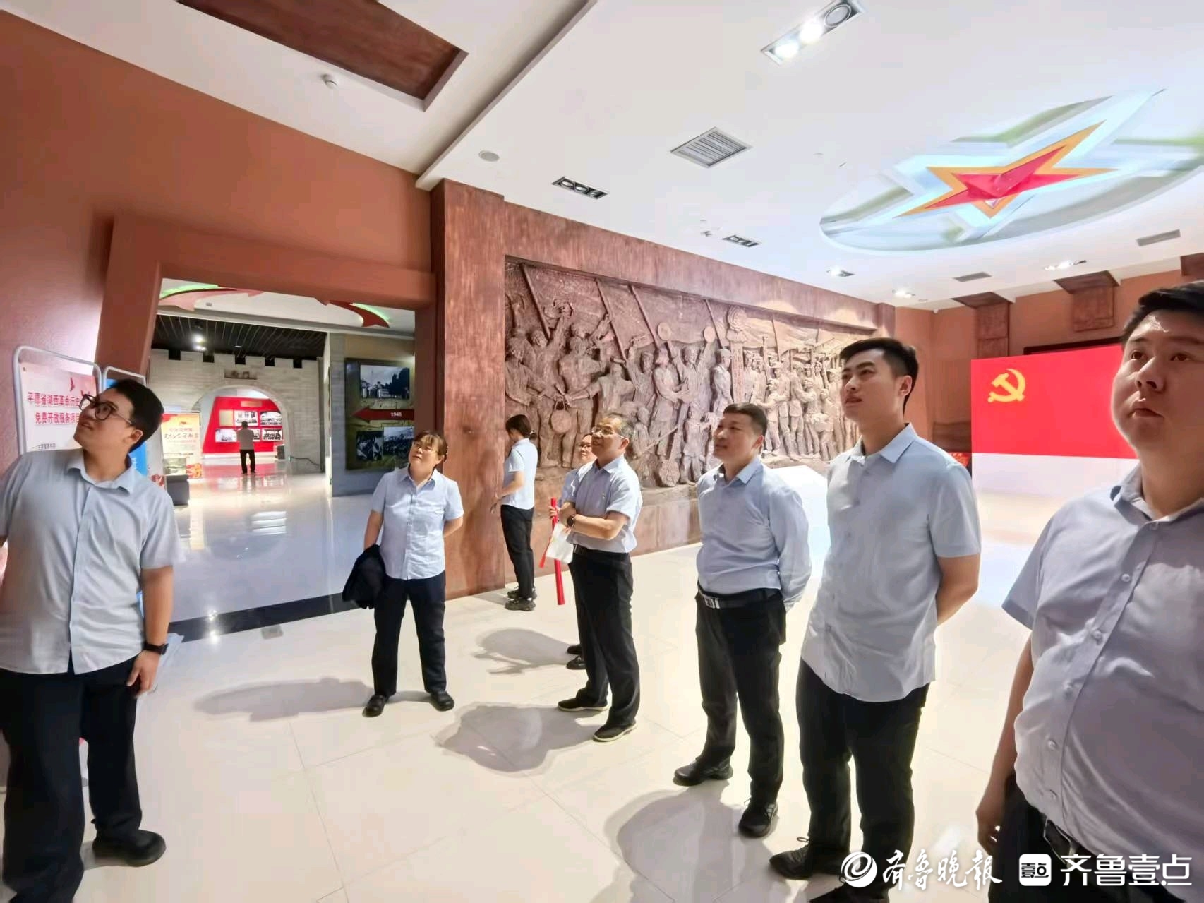 成武农商银行孙寺党支部开展红色教育，传承精神汲取奋进力量