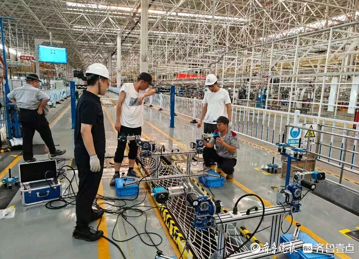 精准检测护航投产，济南计量院助力雷驰汽车新产线顺利运行