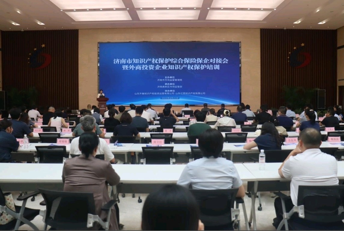济南市知识产权保护综合保险保企对接会在高新区举办