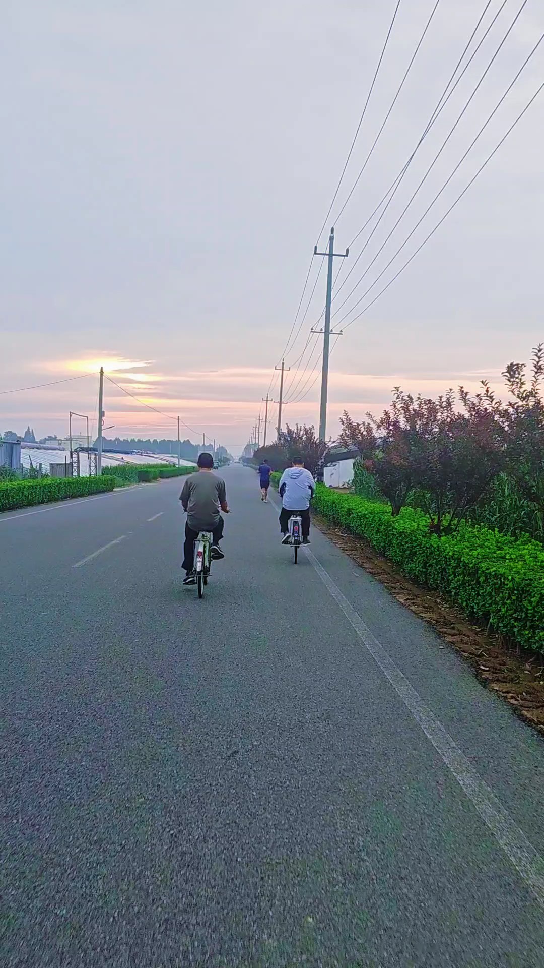 早晨骑车打卡文化路