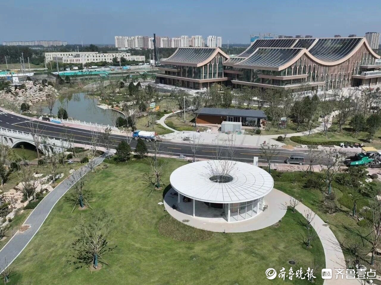 十一开园，济南起步区中新合作温室花园探游馆落成