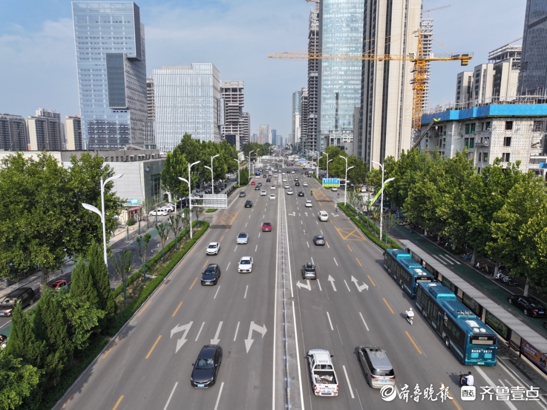 加大城市路网优化，济南今年将有93条道路建成焕新
