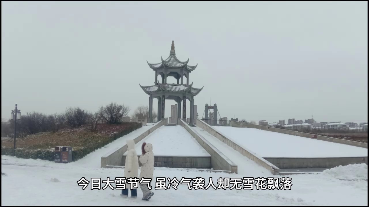 古诗词里的大雪    丹香花雨文   剪映配图
