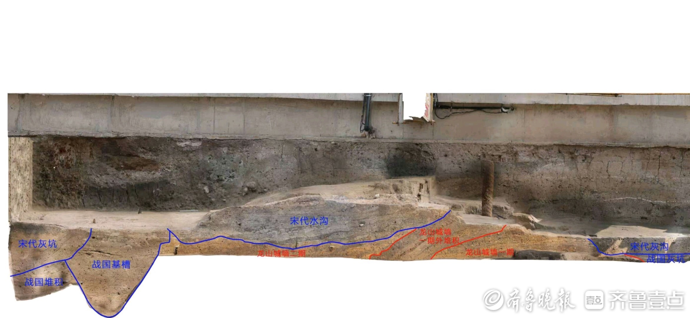 济南大明湖西南遗址发现龙山文化至近现代各类遗迹206处