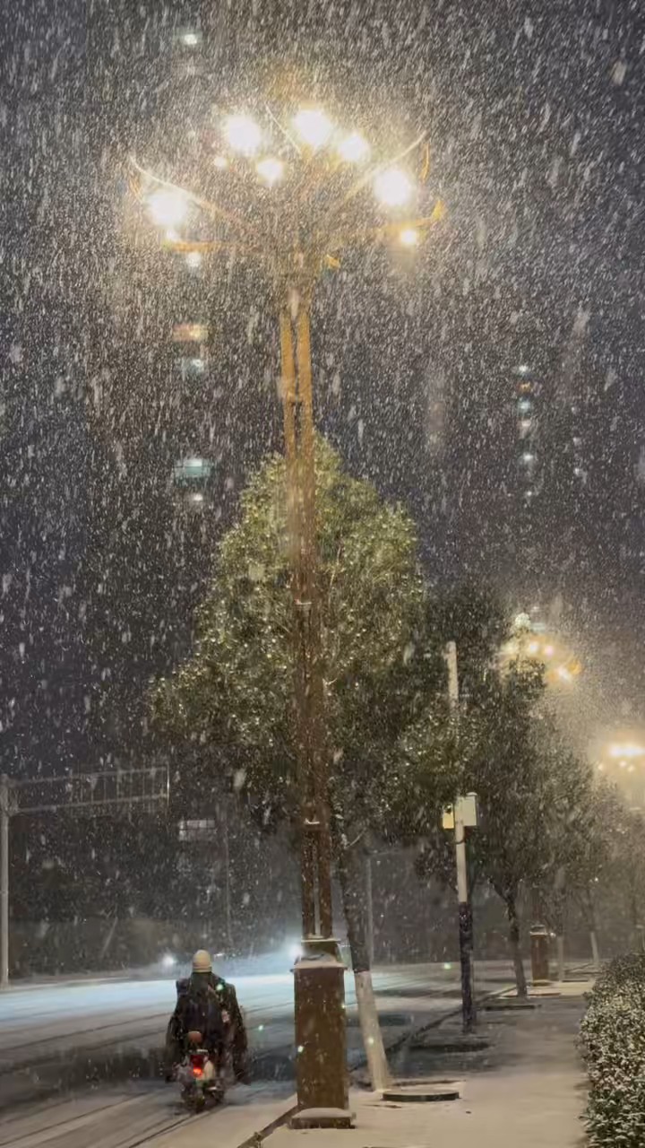 秀山东丨泰安:雪落泰城，诗意映照/张捷