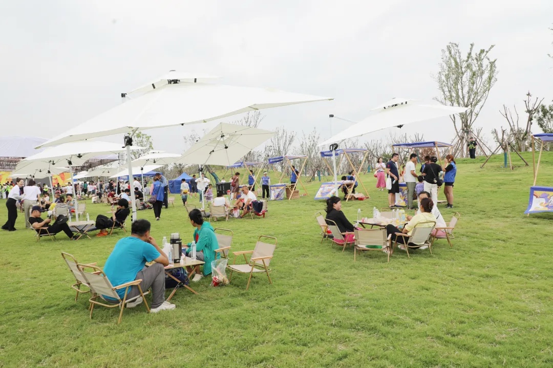 起步区鹊山生态文化区动感草坪获评济南市“三星级”共享绿地