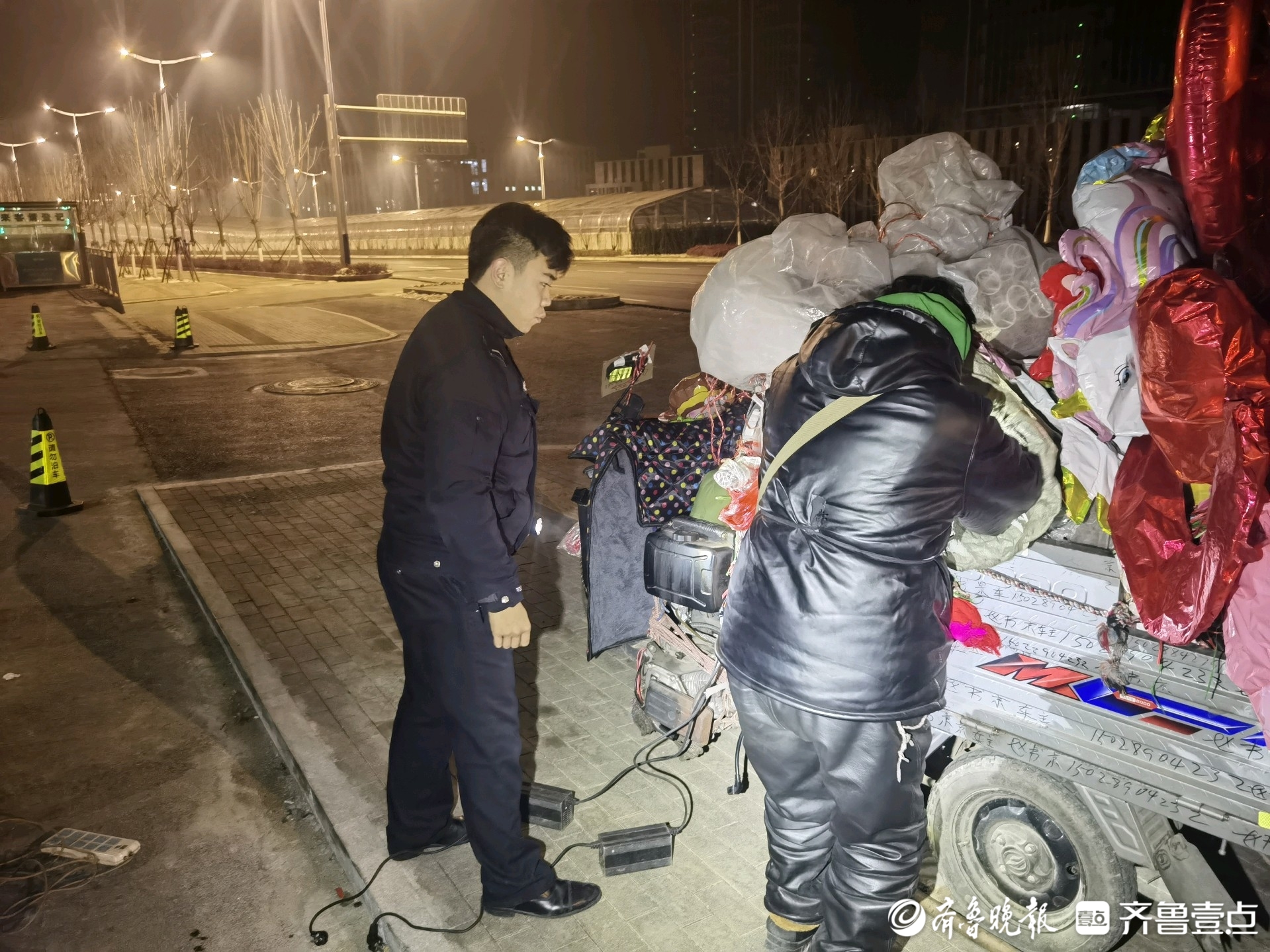 外地群众赶完庙会回程途中不慎迷路，济南公安暖心救助