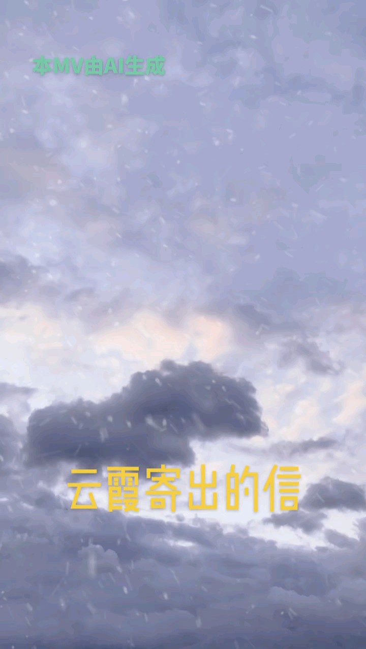 云霞寄出的信（歌词/舒布启）