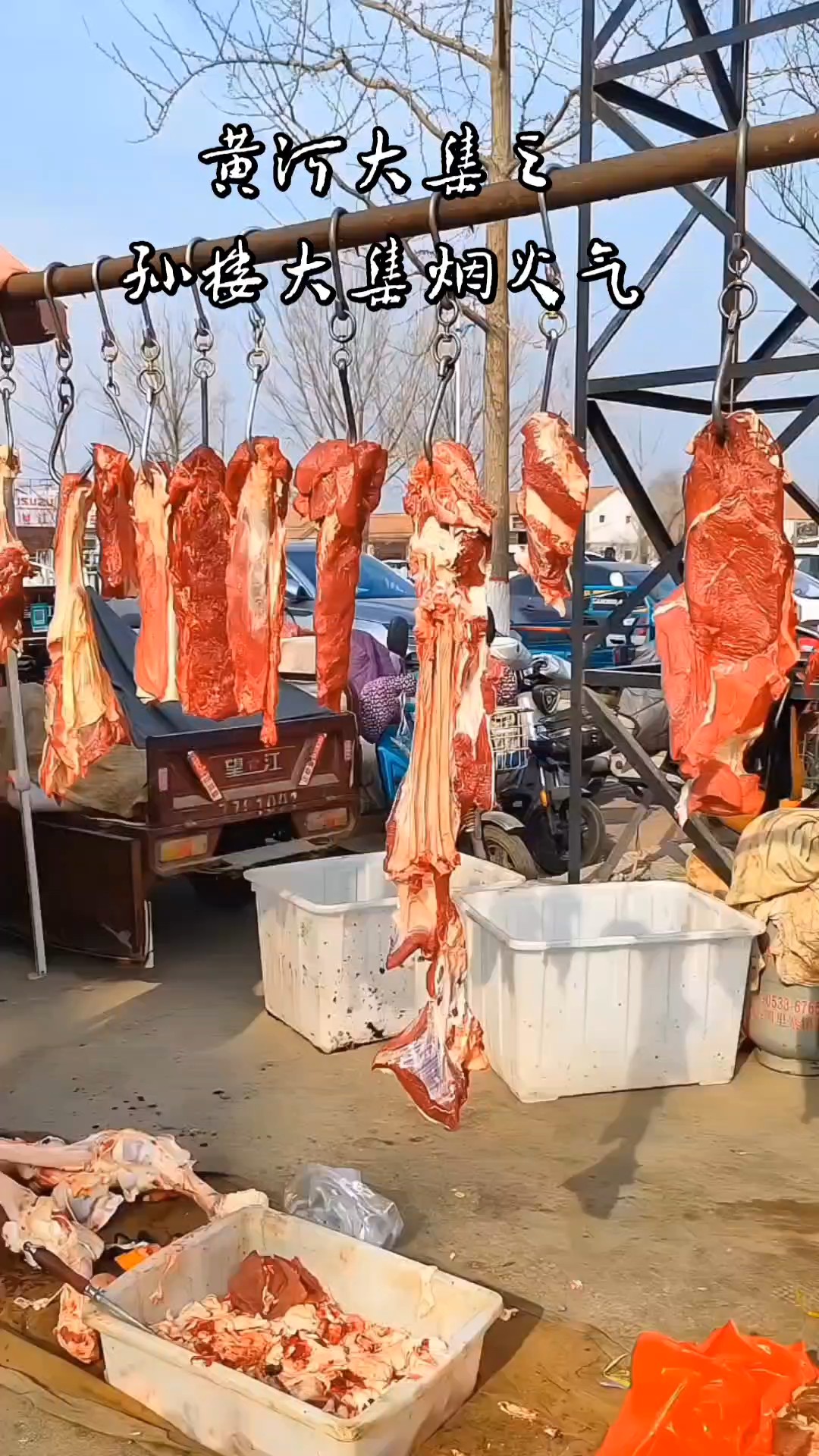 黄河大集之春日孙楼大集烟火气