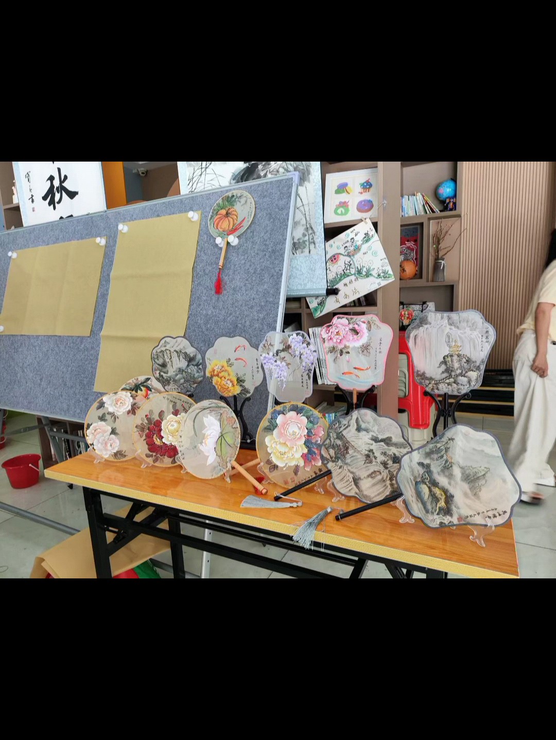 非遗团扇国画掠影