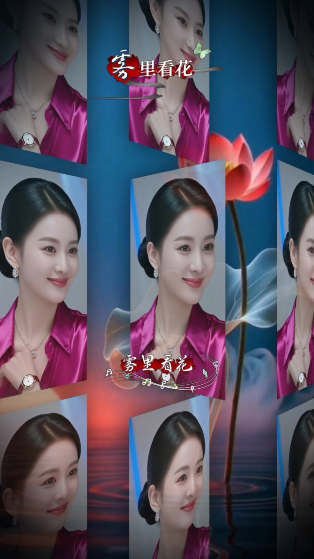 雾里看花（图片由AI创作）