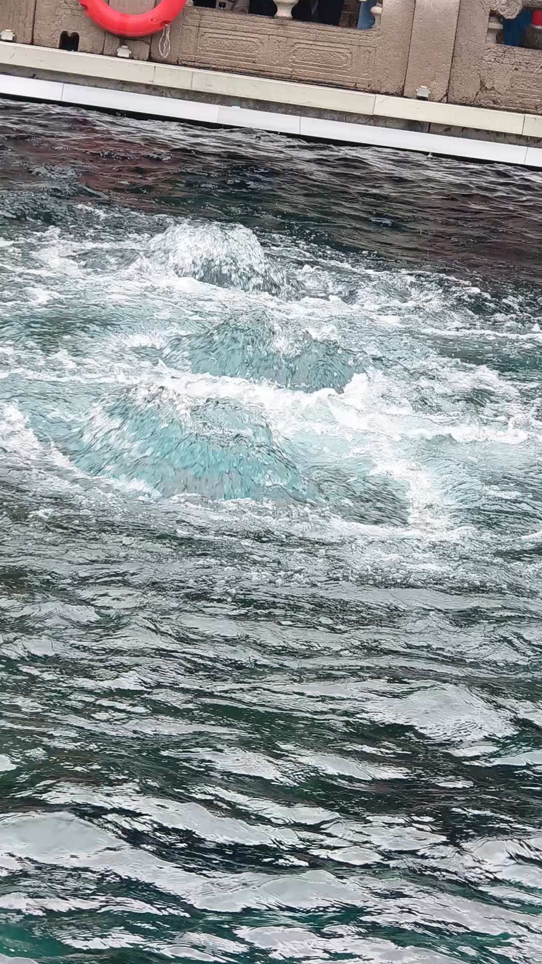 这场大雨，趵突泉三股水喷的更欢了