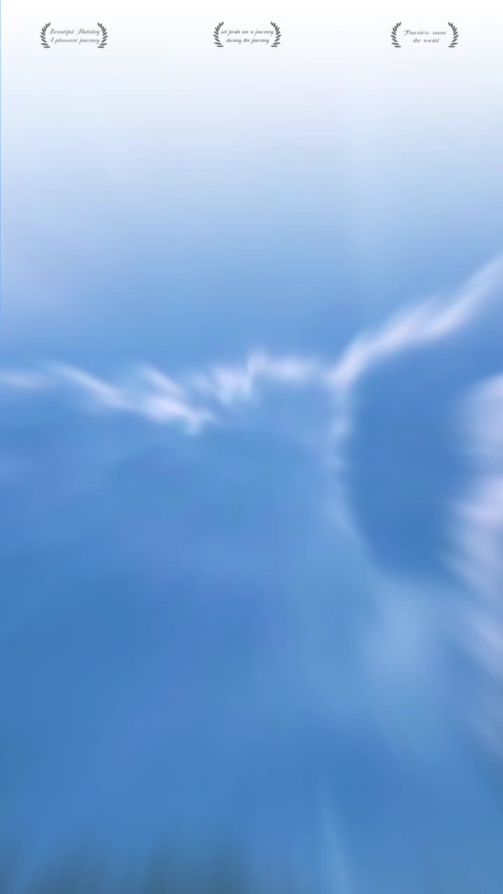 雨后看云卷云舒千姿百态，仿佛进入一个梦幻世界