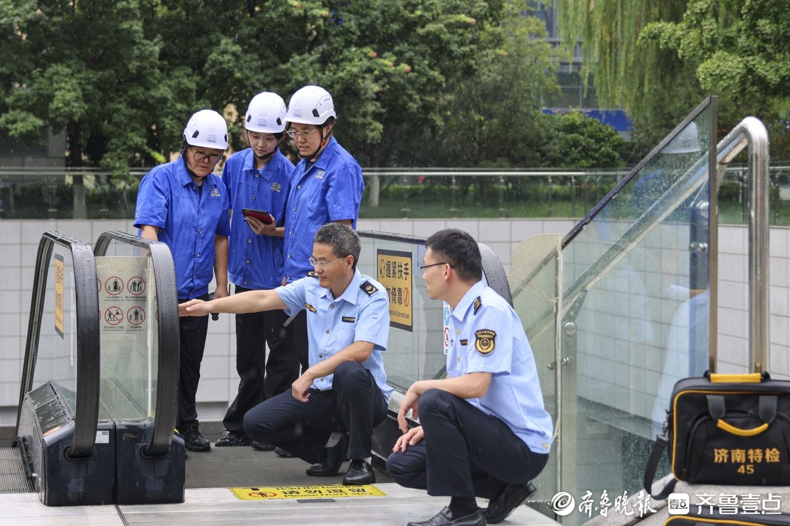 守护出行！济南市市场监管局开展汛期电梯安全专项检查