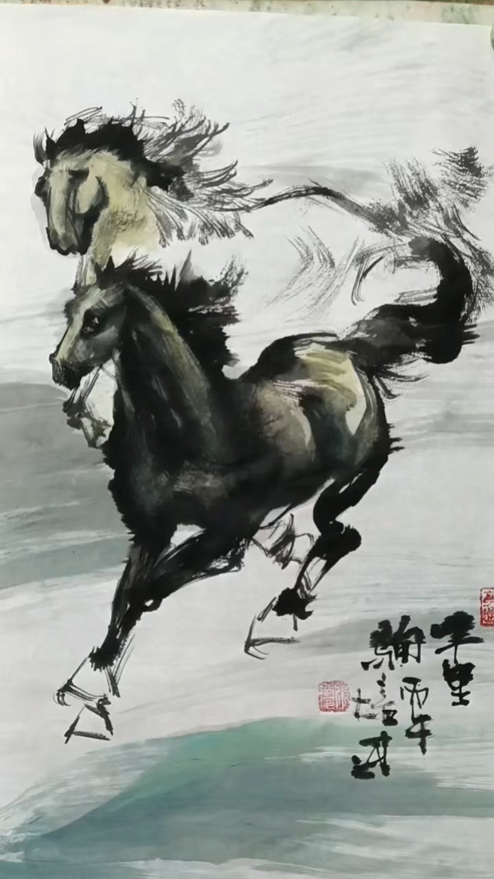 书画鉴赏‖济宁张培河掠影