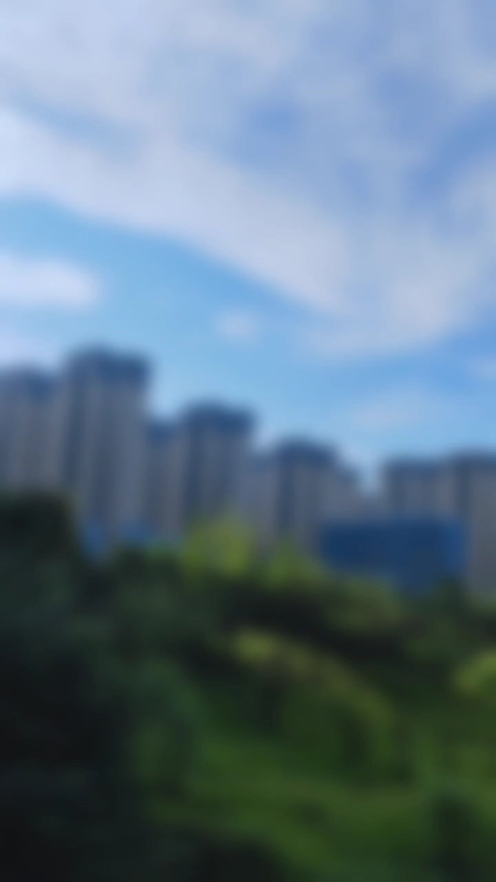 清晨的韩仓河风景如画