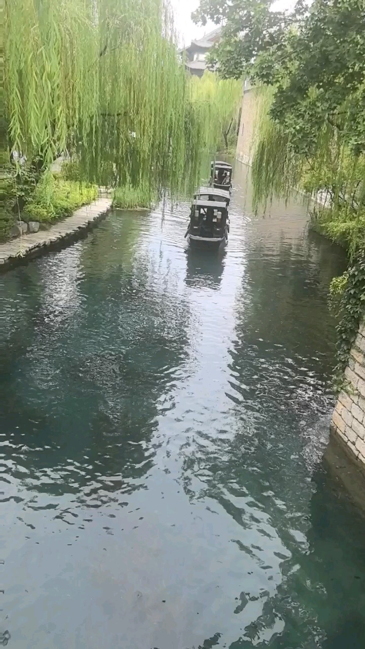 “明水古镇水乡”，是以泉水为核心的独特“江北水乡”！