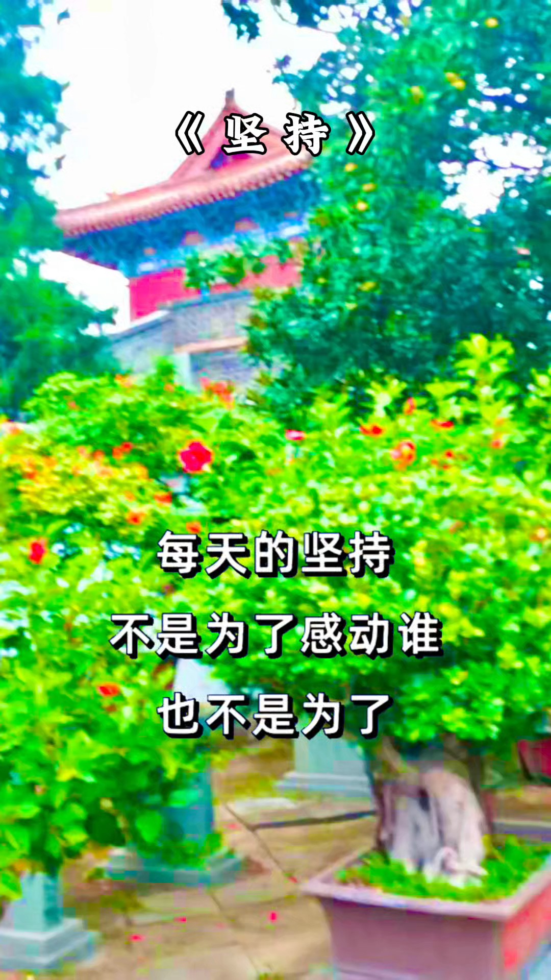 坚持