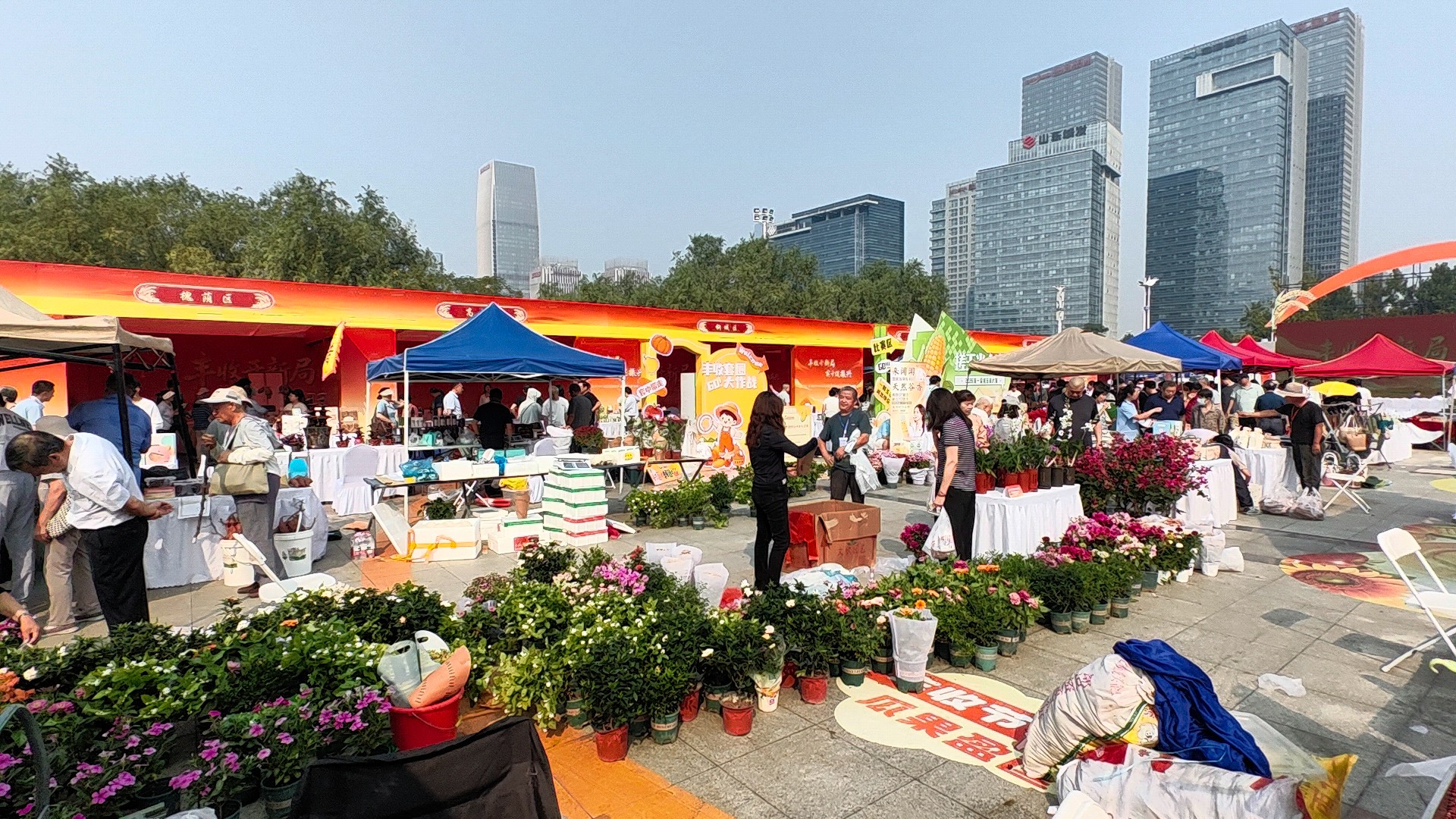 济南奥体丰收节大集