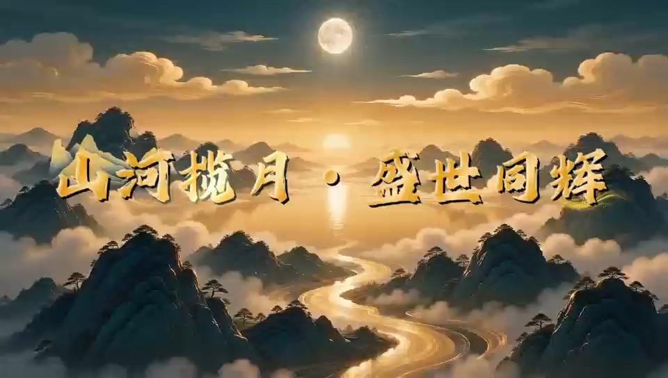 月满中秋，梦回柴达木——顾锁英写意画新作献礼中秋佳节