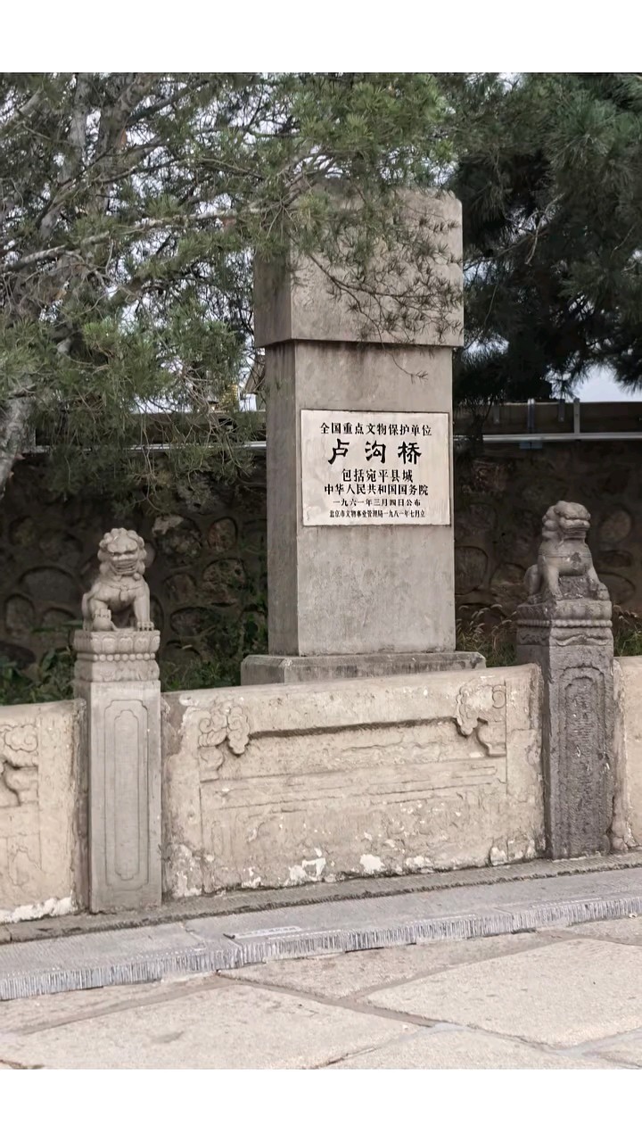 劫火曾经照石矼雄姿犹自镇寒江
千狮阅尽兴亡事静对卢沟月一双