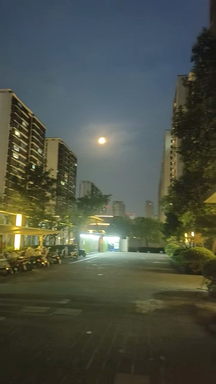 视频  ｜ 中秋圆月（长岛老兵陆汉洲摄于启东嘉和花园）