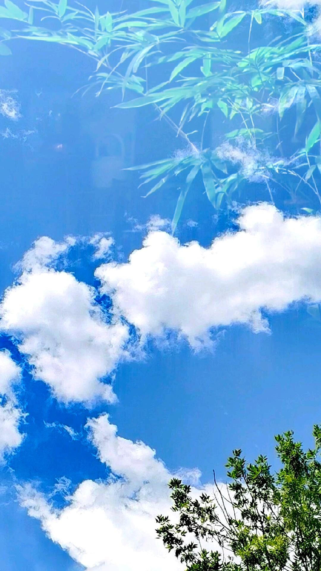 秋高气爽，晴空万里