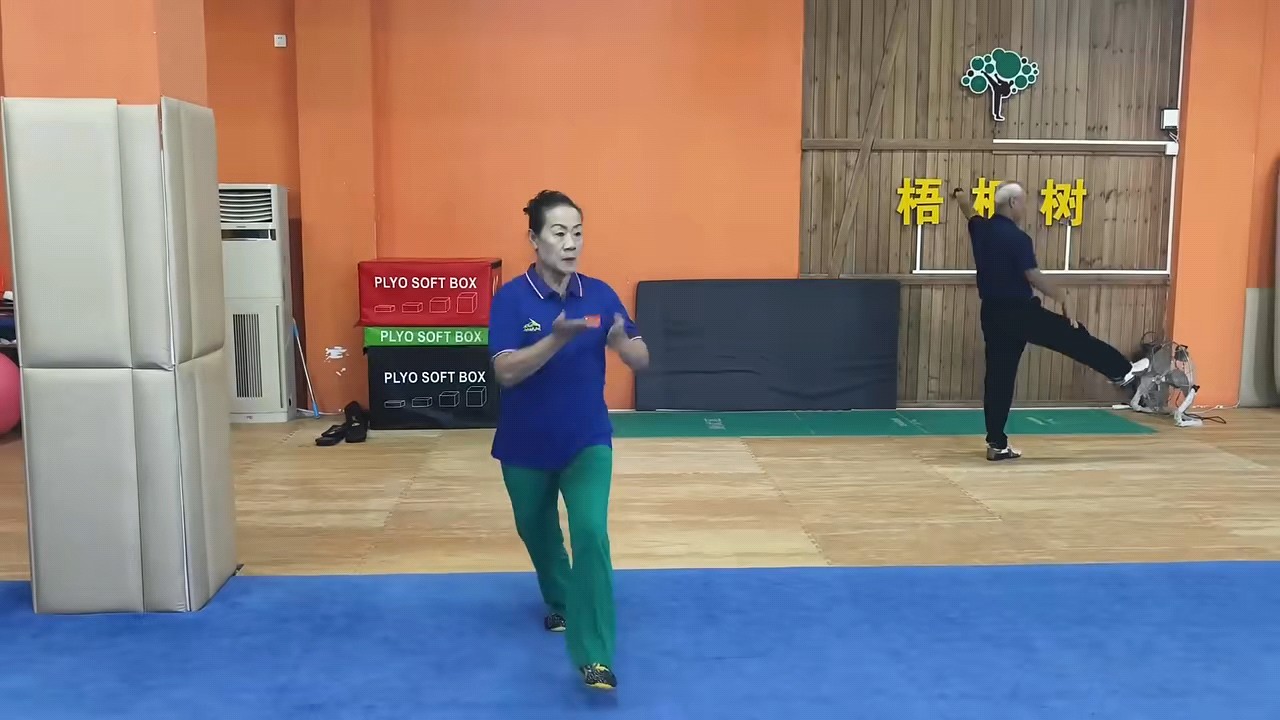 陈氏太极女人风‖孙文革掠影