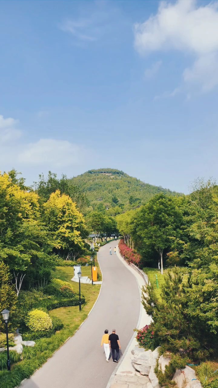 茂陵山上观风景