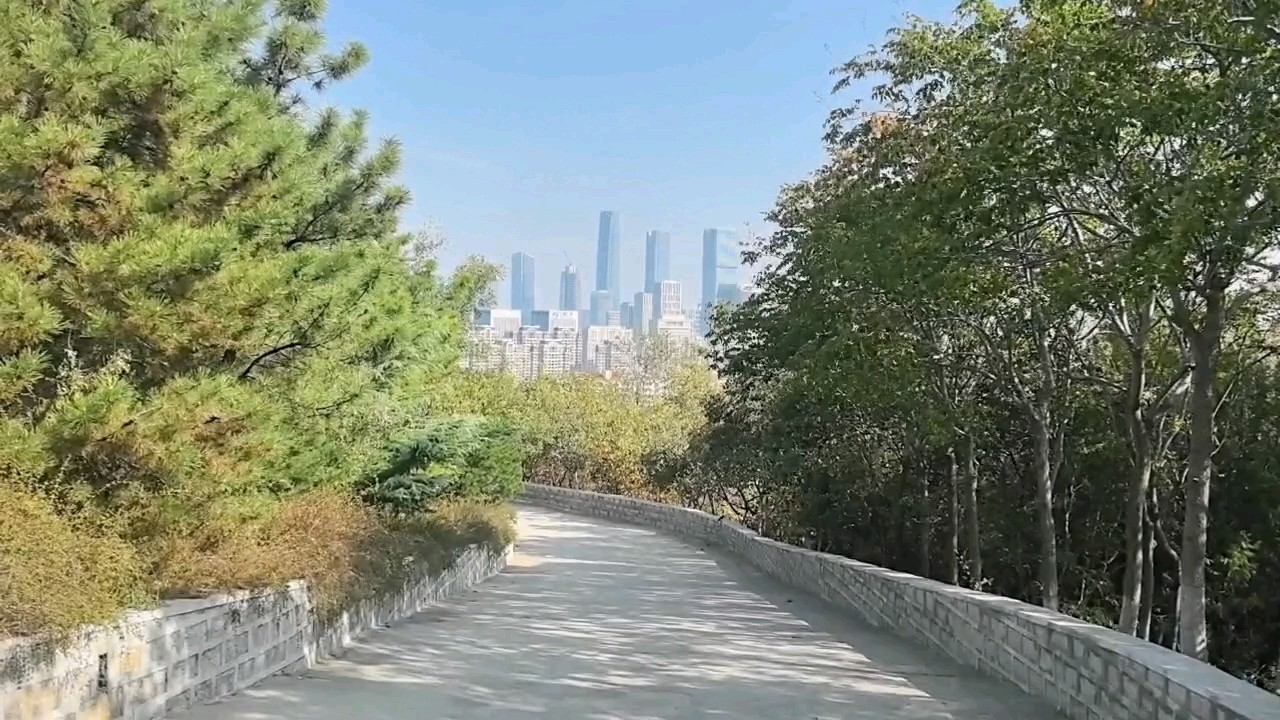 秋日的济南是一种清澈、浓烈又带点文艺气的好看！