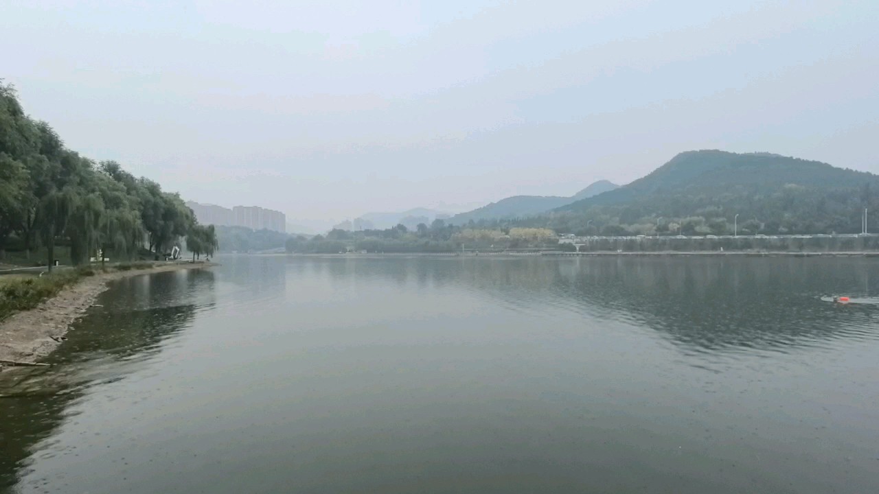 孟家水库湖光山色与亲水景致，带有江南水乡般的韵味！