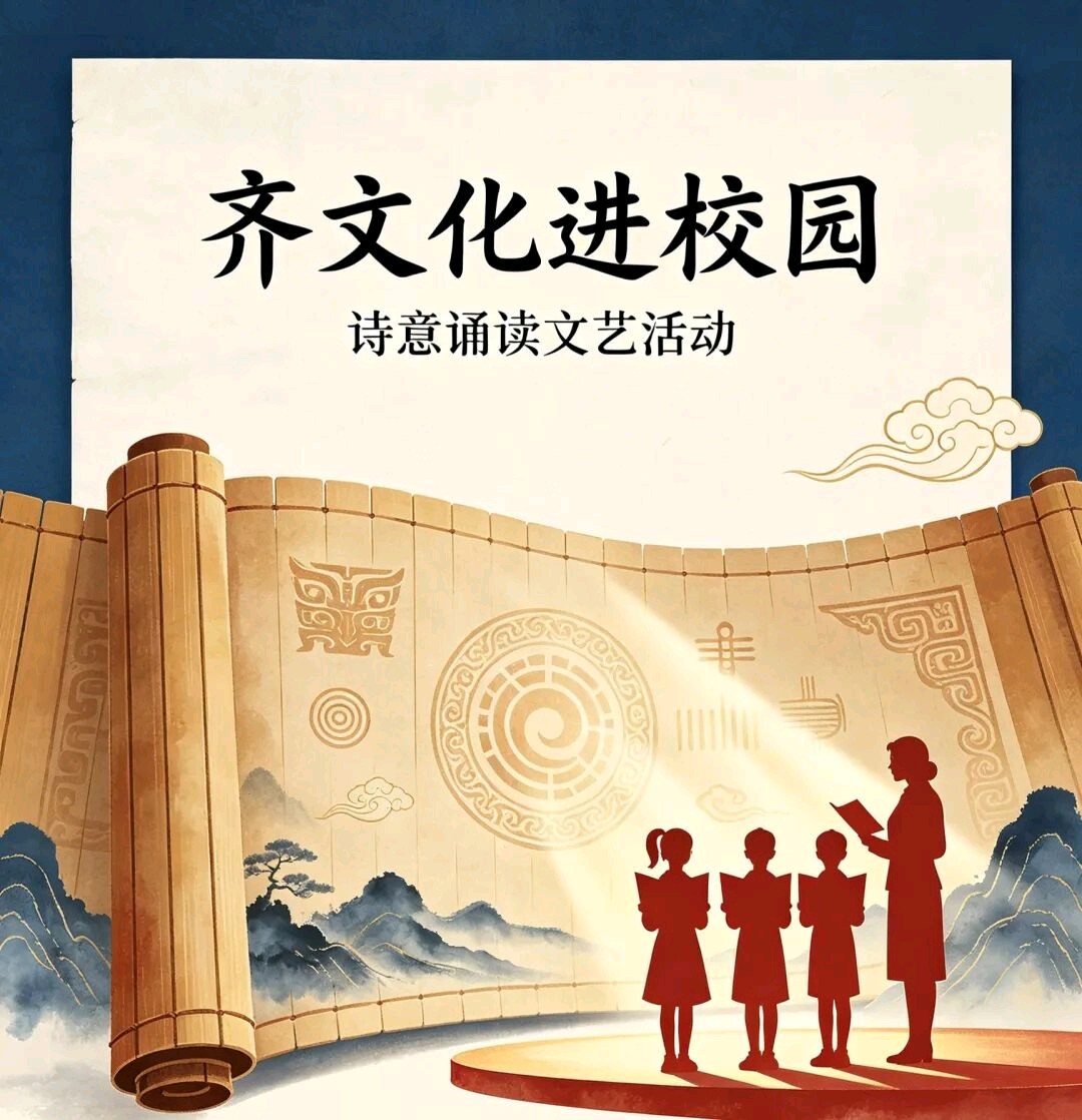 齐文化进校园，诗意朗读传齐风