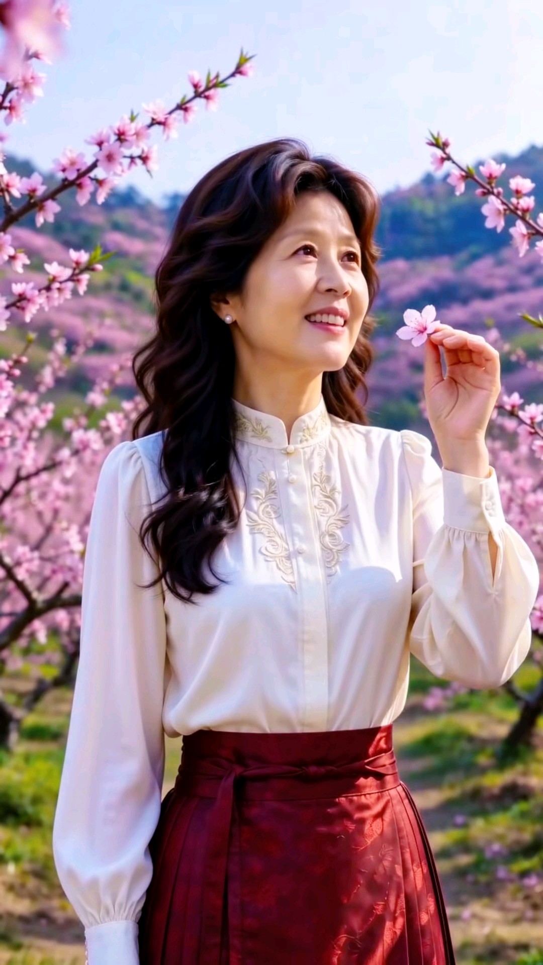豆包制作《桃花渡》